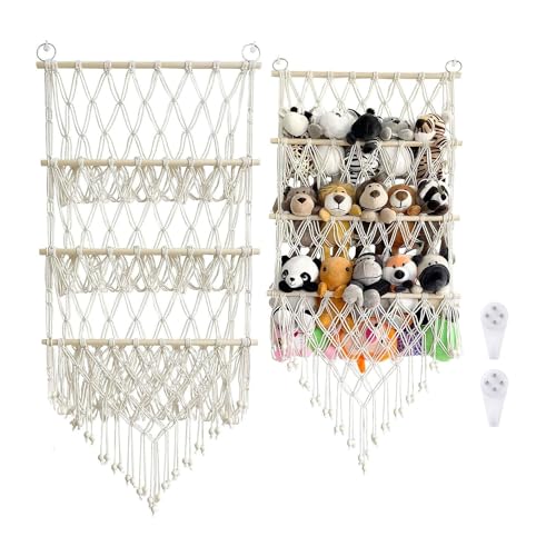 Aboiled 1 Stück 3-Schicht-Spielzeugnetz, Kuscheltiernetz Aus oder Hängematte Aus Baumwollseil +, Kleines Kuscheltiernetz Zur Aufbewahrung Von Kuscheltieren Aboiled 1 Stück 3-Schicht-Spielzeugnetz, Kuscheltiernetz Aus oder Hängematte Aus Baumwollseil +, Kleines Kuscheltiernetz Zur Aufbewahrung Von Kuscheltieren von Aboiled