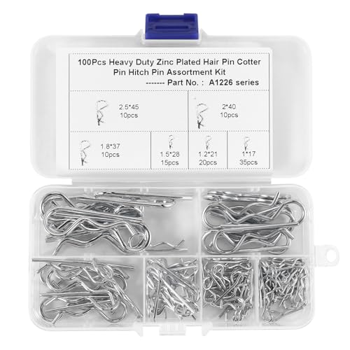 Aboiled 100 StüCk M1 M1.2 M1.5 M1.8 M2 M2.5 Stahl R Typ Splint Wellen Form Split Clip Klemme Haar Traktor Pin für Auto Aboiled 100 StüCk M1 M1.2 M1.5 M1.8 M2 M2.5 Stahl R Typ Splint Wellen Form Split Clip Klemme Haar Traktor Pin für Auto von Aboiled