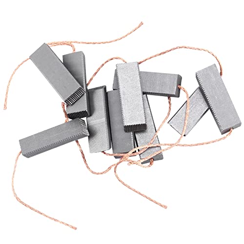 Aboiled 10Pcs KohlebüRsten Motor KohlebüRsten für Trommel Typ Waschmaschine Teile 5X13.5X40Mm von Aboiled