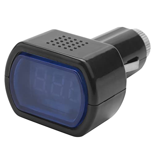 Aboiled 12-24V LED Zigarettenanzuender KFZ Batterie Tester Spannungsanzeige Voltmeter von Aboiled