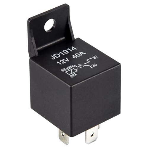 Aboiled 12V Volt 40A AMP 5 Pin Umschaltrelais Automobil Auto Motorrad Boot Fahrrad von Aboiled