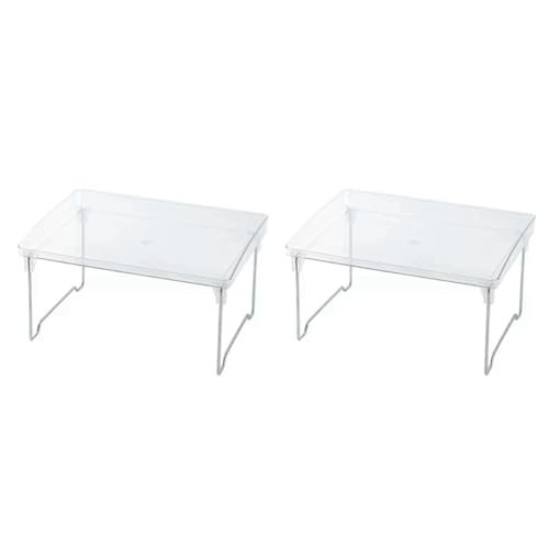 Aboiled 2 Stück Transparentes Schreibtischregal, Getränkehalter, Faltbares Regal, Badezimmerregal, Halter für Gewürzboxen in der Küche. Langlebig, Einfach zu Installieren, Einfach zu Verwenden. Aboiled 2 Stück Transparentes Schreibtischregal, Getränkehalter, Faltbares Regal, Badezimmerregal, Halter für Gewürzboxen in der Küche. Langlebig, Einfach zu Installieren, Einfach zu Verwenden. von Aboiled