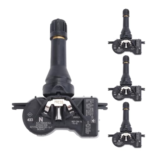Aboiled 4 STÜCKE TPMS Reifen Druck Sensor 407004CB0B für J10 J11 NV200 Leaf Juke Note für Granta von Aboiled