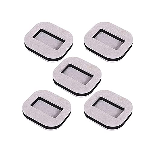 Aboiled 5 StüCk MöBel Rad Stopper Bett Stopper Caster Becher Geeignet für Alle Arten Von MöBeln auf RäDern (Beige) von Aboiled