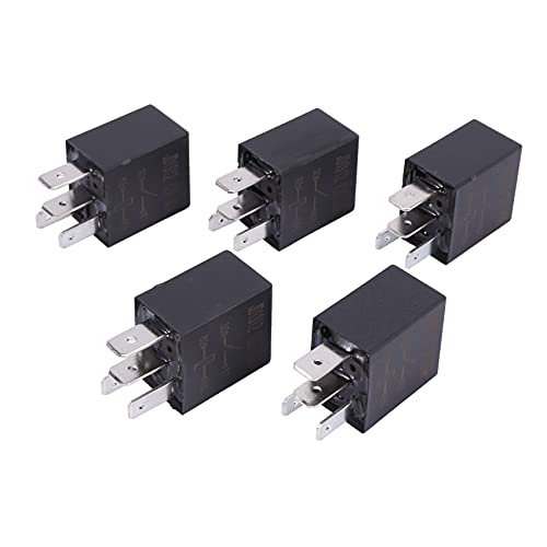 Aboiled 5 X 30A AMP 12 V 4Pin Auto Auto Relais Kit SPST für Fan Kraftstoffpumpe Licht Horn von Aboiled