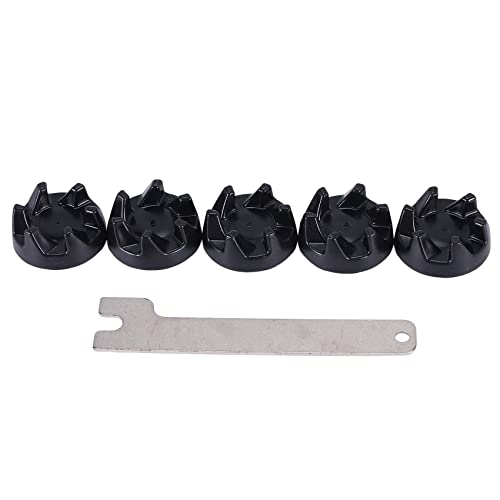 Aboiled 6 Packungen 9704230 Mixer Coupler Mixer Coupling Ersatzteile mit 1 SchraubenschlüSsel Kompatibel für KüChenhelfer WP9704230VP WP9704230 von Aboiled