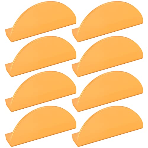 Aboiled 8 Pack Champagner Gold Schubladen Griffe, 2,5 Halb Mond Schrank Schubladen Griffe KüChen Griffe, Moderne Schrank Hardware Zieht von Aboiled
