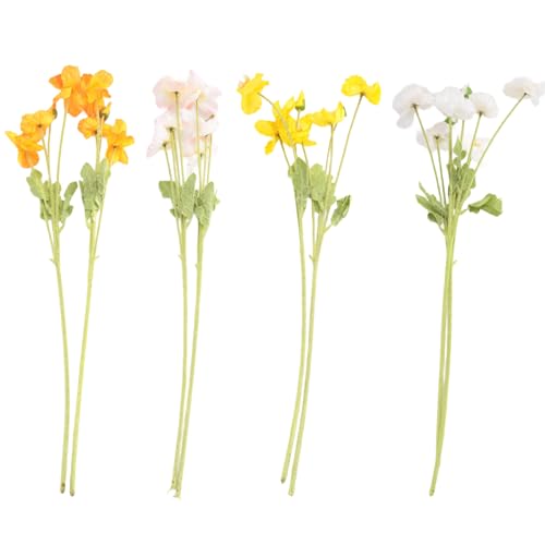 Aboiled 8 StüCke Seiden Mohn Blumen für Heim Dekoration, Blumen Strauß, Hochzeit, Party, Kunst Blumen, Blumen Arrangements von Aboiled