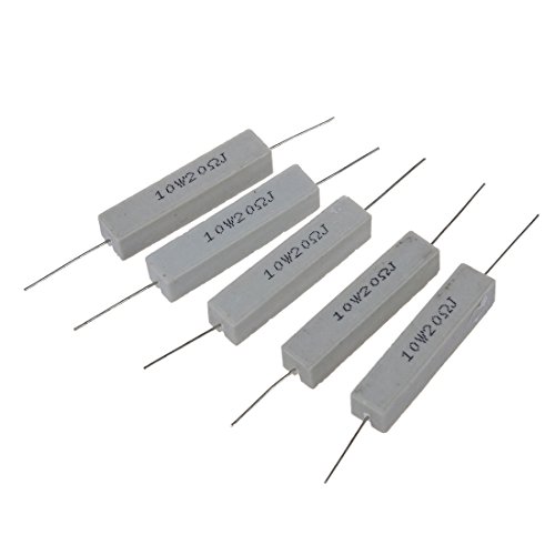 Aboiled Aboiled (R) 5 x 10W 20 Ohm 5% Draht Keramik Zement Widerstand von Aboiled