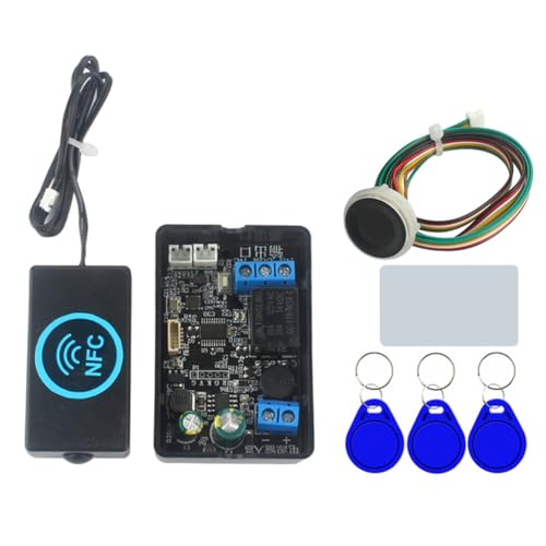 Aboiled Fingerprint-Zugangskontroller Fingerprint-Zugriff NFC Elektrisches Schloss Relaismodul DX1 und NFC Aboiled Fingerprint-Zugangskontroller Fingerprint-Zugriff NFC Elektrisches Schloss Relaismodul DX1 und NFC von Aboiled