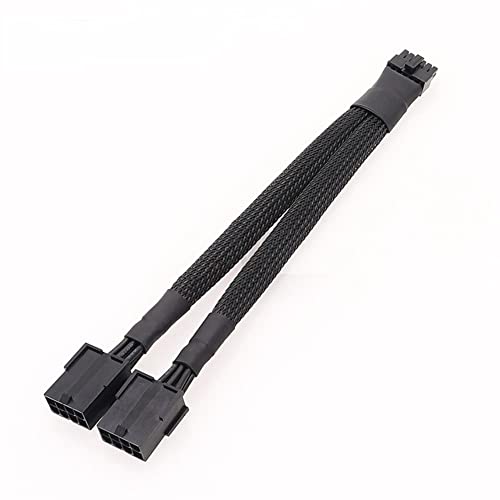 Aboiled Grafikkarte 12VHPWR PCIe 5.0 12-Pin zu Dual GPU PCIE 8-Pin Kabel für RTX30 Series 3070 3080 RTX3090 Public Video Card Aboiled Grafikkarte 12VHPWR PCIe 5.0 12-Pin zu Dual GPU PCIE 8-Pin Kabel für RTX30 Series 3070 3080 RTX3090 Public Video Card von Aboiled