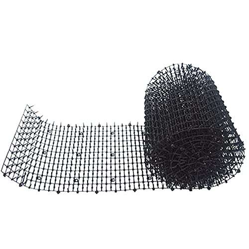 Aboiled Haushalt Garten Katzen Kot Matte Stachel Streifen Anti Katze Hund Repellent Abschreckung Spitze Matte Garten Blumen Pflanze Schwarz von Aboiled