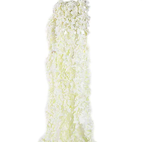 Aboiled KüNstliche Seide Glyzinien Rebe HäNgende Blumen Garland Home Outdoor Hochzeit Bogen Garten Wand, Packung mit 10 () von Aboiled
