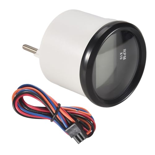 Aboiled LED Digital Drehzahl Messer für Boote Betriebs Stunden ZäHler Marine AußEn Border RV RPM Meter Gauge Aboiled LED Digital Drehzahl Messer für Boote Betriebs Stunden ZäHler Marine AußEn Border RV RPM Meter Gauge von Aboiled