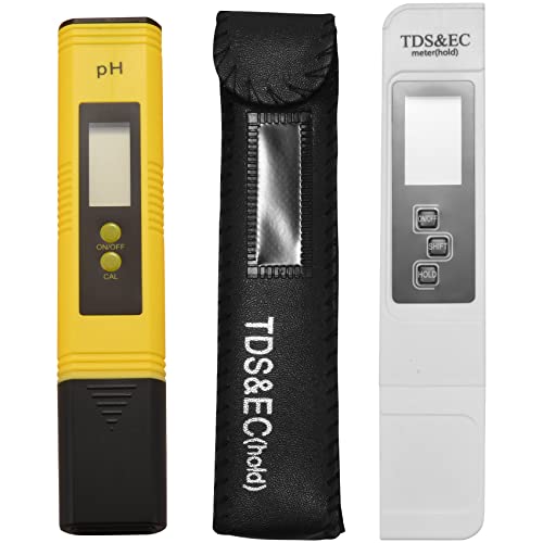 Aboiled Ph Meter und Tds Meter, Digitaler Wasser Qualität Tester, 0-9990 Ppm, Ec und Temperatur Messung 0,01 Ph Hohe Präzision Aboiled Ph Meter und Tds Meter, Digitaler Wasser Qualität Tester, 0-9990 Ppm, Ec und Temperatur Messung 0,01 Ph Hohe Präzision von Aboiled