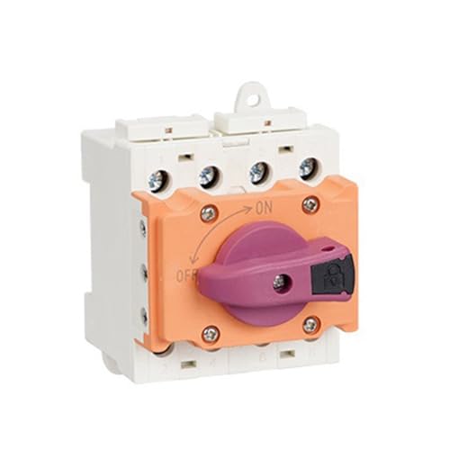 Aboiled Solar-Isolatorschalter PV DC 1200V 32A Solar Drehgriffisolator-Drehschalter Trennschalter für Solaranlagen B von Aboiled