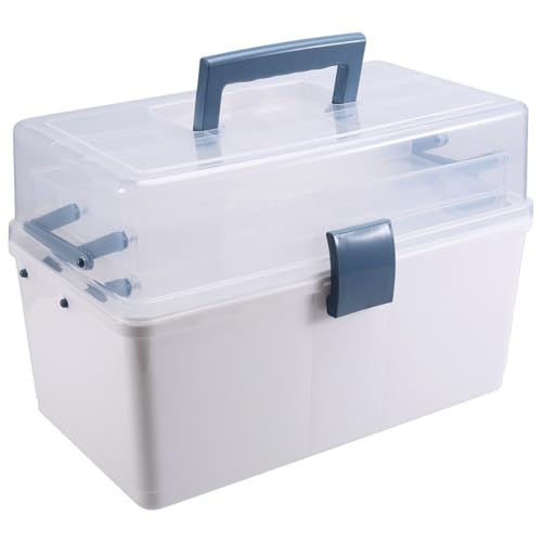 Aboiled Tragbare Multifunktions-Werkzeugkiste Hardware-Aufbewahrung Große Kapazität Elektriker-Wartungswerkzeugkasten Hardware-Sortierbox von Aboiled