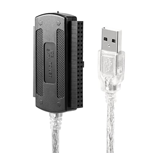 Aboiled USB 2.0 Male zu IDE Adapter Konverter Kabel Hard Drive Adapter Cable fuer PC 2.5" 3.5" HDD Festplatte von Aboiled