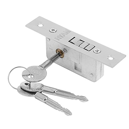 Aboiled Unsichtbares/TüR Schloss, Haken Schloss, Aluminium Schloss KöRper, Rahmen Glas TüR, Robust, Langlebig, TüR BeschläGe Aboiled Unsichtbares/TüR Schloss, Haken Schloss, Aluminium Schloss KöRper, Rahmen Glas TüR, Robust, Langlebig, TüR BeschläGe von Aboiled