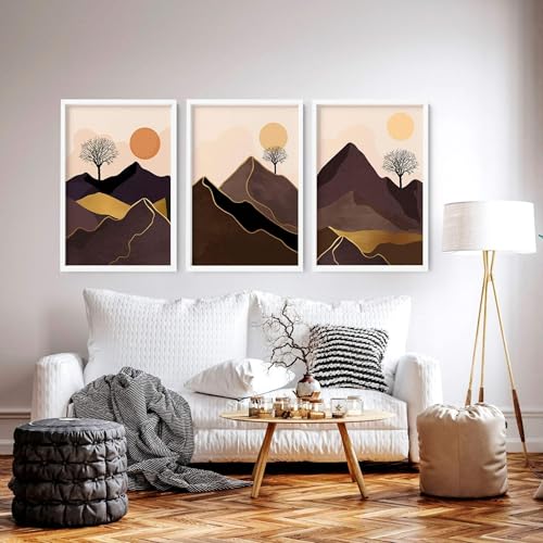 3 Stück große skandinavische Wandkunstdrucke Große Wandkunst Wandkunst Bild Kunstdruck Wanddeko Schwarz Rahmen 50 x 76 cm 3 Stück große skandinavische Wandkunstdrucke Große Wandkunst Wandkunst Bild Kunstdruck Wanddeko Schwarz Rahmen 50 x 76 cm von About Wall Art