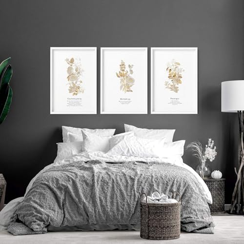 Bibelvers Wandkunst, 3er Set Wandkunstdrucke für Schlafzimmer Dekor, Wandbilder, christliche Kunst Wandbehänge für über dem Bett, ungerahmt 50 x 76 cm Bibelvers Wandkunst, 3er Set Wandkunstdrucke für Schlafzimmer Dekor, Wandbilder, christliche Kunst Wandbehänge für über dem Bett, ungerahmt 50 x 76 cm von About Wall Art