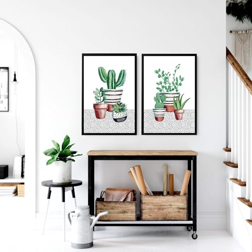 Sukkulenten Pflanzen 2er Set Große Wandkunstdrucke Wandbilder Riesige Wandbehänge Botanische Wandkunst Poster ungerahmt A3 11.69 x 16.54in / 29.7 x 42cm Sukkulenten Pflanzen 2er Set Große Wandkunstdrucke Wandbilder Riesige Wandbehänge Botanische Wandkunst Poster ungerahmt A3 11.69 x 16.54in / 29.7 x 42cm von About Wall Art
