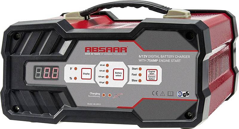 Absaar 158006 Automatikladegerät 12 V 6 V 2 A 12 A Batterieladegerät Defektware D-Ware Absaar 158006 Automatikladegerät 12 V 6 V 2 A 12 A Batterieladegerät Defektware D-Ware von Absaar