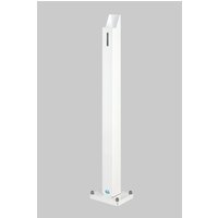 VAR® Handdesinfektionsspender HDS 105, Bodenmontage, ohne Spender, weiß von VAR®