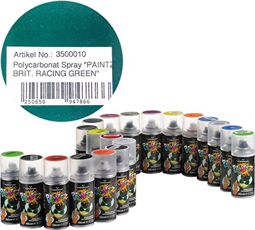 ABSIMA Polycarbonat Spray PAINTZ BRITISH RACING GREEN 150ml von Absima