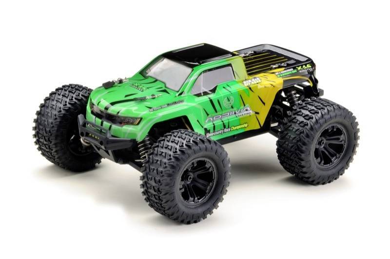 Absima Mini Amt Gelb Grün Brushed 1:16 Rc Modellauto Elektro Siehe Text/Foto C-Ware von Absima