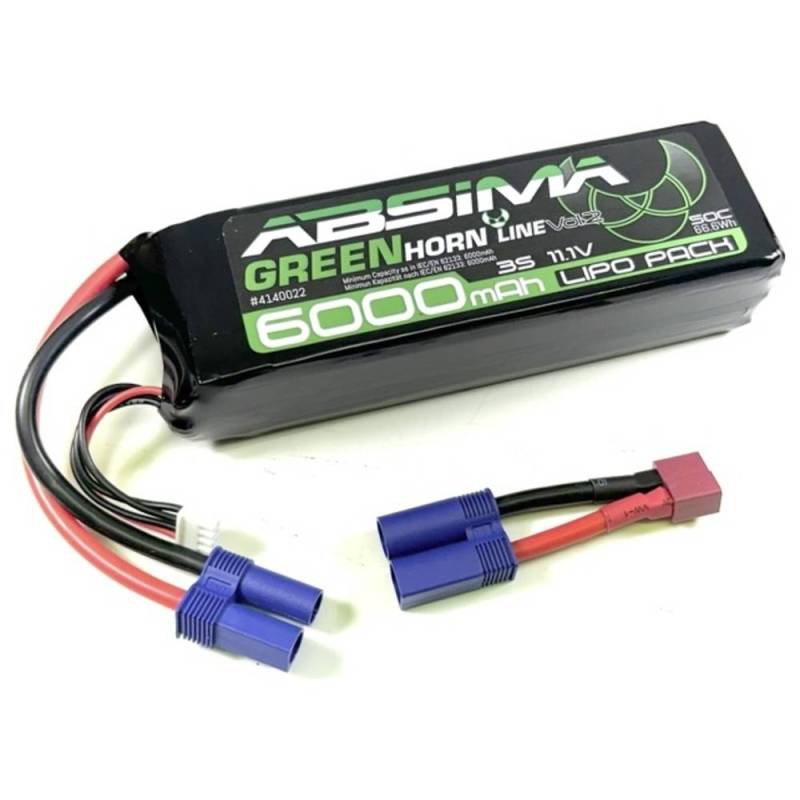 Absima Modellbau Akkupack 11.1 V 6000 M Ah Zellen Zahl: 3 50 C Modellbau Akku B-Ware Absima Modellbau Akkupack 11.1 V 6000 M Ah Zellen Zahl: 3 50 C Modellbau Akku B-Ware von Absima