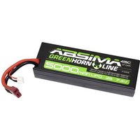 Absima Modellbau-Akkupack (LiPo) 7.4V 5000 mAh Zellen-Zahl: 2 50 C Box Hardcase T-Stecksystem Absima Modellbau-Akkupack (LiPo) 7.4V 5000 mAh Zellen-Zahl: 2 50 C Box Hardcase T-Stecksystem von Absima