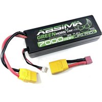 [NEUWERTIG] Absima Modellbau Akkupack Batterie Li Po 7.4 V 7000m Ah 2 Zellen 50 C Stick Xt90 B-Ware von Absima