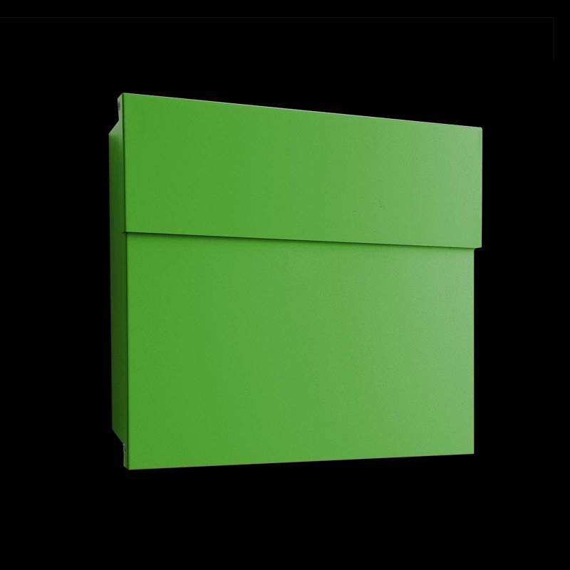 Design-Briefkasten Letterman IV, grün von Absolut/ Radius