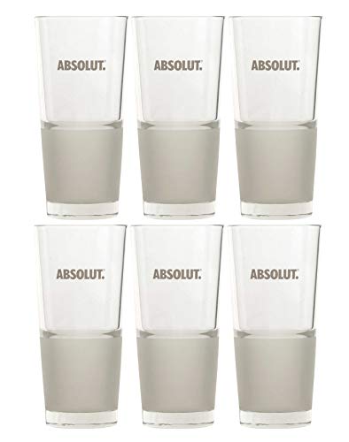 6 ABSOLUT. Longdrinkgläser 33 cl von Absolut Vodka