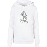 ABSOLUTE CULT Kapuzenpullover "ABSOLUTE CULT Damen Ladies Mickey Mouse - Sketch Kick Hoody", (1 tlg.) von Absolute Cult