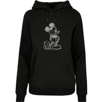 ABSOLUTE CULT Kapuzenpullover "ABSOLUTE CULT Damen Ladies Mickey Mouse - Sketch Kick Hoody", (1 tlg.) von Absolute Cult