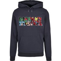 ABSOLUTE CULT Kapuzensweatshirt "ABSOLUTE CULT Herren Marvel Logo Character Infill Hoody", (1 tlg.) von Absolute Cult