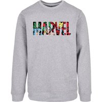 ABSOLUTE CULT Rundhalspullover "ABSOLUTE CULT Herren Marvel Logo Character Infill Crewneck", (1 tlg.) von Absolute Cult