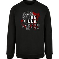 ABSOLUTE CULT Rundhalspullover "ABSOLUTE CULT Herren Money Heist - Bella Ciao Splat Crewneck", (1 tlg.) von Absolute Cult