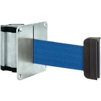 Absperr-Wandgurt L mit magnetischem Endstück, Länge 3,7 m, blau von Via Guide®