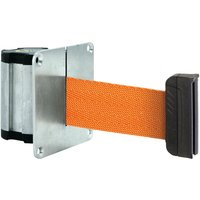 Absperr-Wandgurt L mit magnetischem Endstück, Länge 3,7 m, orange von Via Guide®