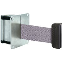Absperr-Wandgurt L mit magnetischem Endstück, Länge 3,7 m, silber von Via Guide®