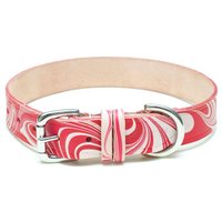 Buntes Leder Hundehalsband, Hübsches Girly Handgemachtes Hundezubehör | Zuckerstange von AbsurdDesign