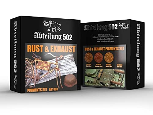 Abteilung 502 PIGMENT SET ABT403 RUST & EXHAUST (4x20ml) von Abteilung 502