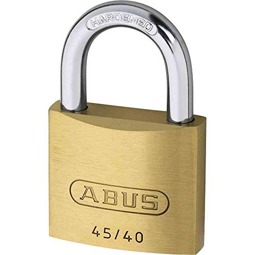ABUS Vorhängeschloss 45/30 aus Messing - 4er Set - mit Präzisions-Stiftzylinder mit Pilzkopfstiften - 11823 - ABUS-Sicherheitslevel 3 - Messingfarben ABUS Vorhängeschloss 45/30 aus Messing - 4er Set - mit Präzisions-Stiftzylinder mit Pilzkopfstiften - 11823 - ABUS-Sicherheitslevel 3 - Messingfarben von ABUS