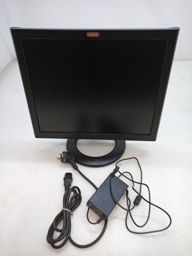 ABUS 17" TFT-Monitor 1280x1024 800:1 250cd/m² BNC Bildschirm DEFEKTWARE von Abus