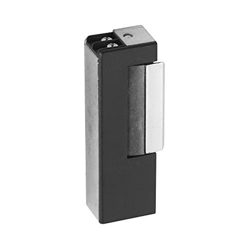 ABUS Elektrischer Türöffner ET60 - für linke und rechte Türen - 8-14 V Nennspannung - mit Hebel zur mechanischen Entriegelung von ABUS