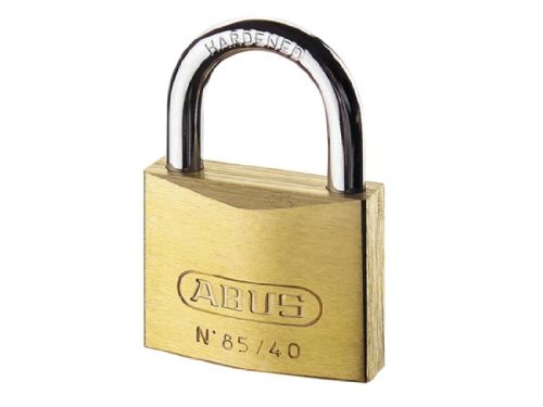 ABUS Vorhängeschloss Messing 85/50 gl.-2701 - gleichschließend - für Kellertüren, Schuppen u. v. m. - wetterfest - gehärteter Stahlbügel - ABUS-Sicherheitslevel 7 von ABUS