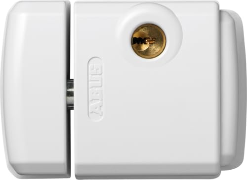 ABUS Fenster-Zusatzsicherung FTS3003 - Fensterschloss für nach innen öffnende Fenster, verschiedenschließend - ABUS-Sicherheitslevel 5 - 28409 - Weiß von ABUS